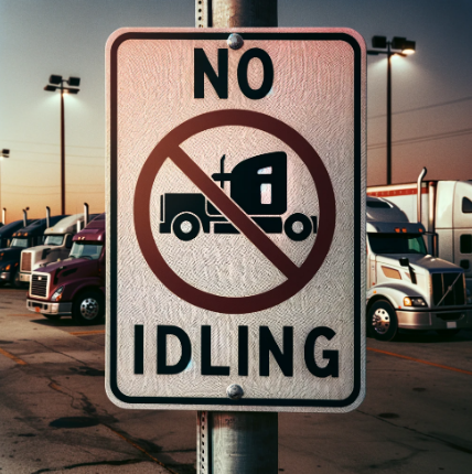 🗣️ 33 states tell truckers to turn off the engine