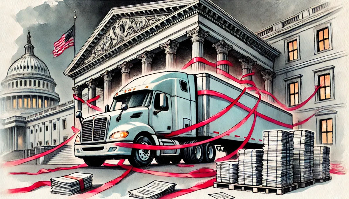 Trucking industry is tired of being gov 'guinea pig'